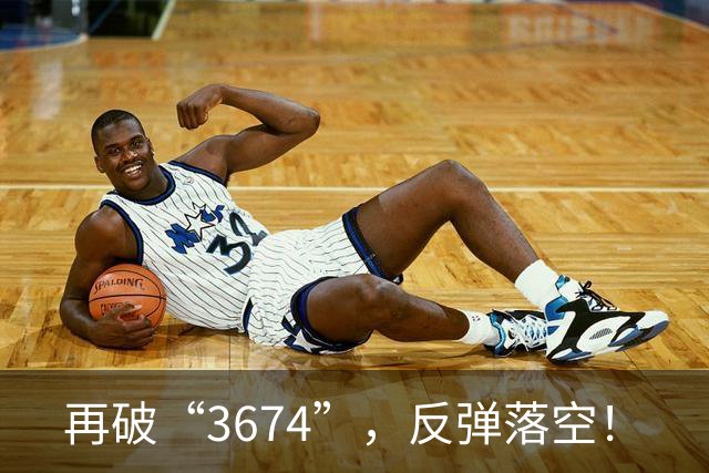 再破“3674”，反弹落空！